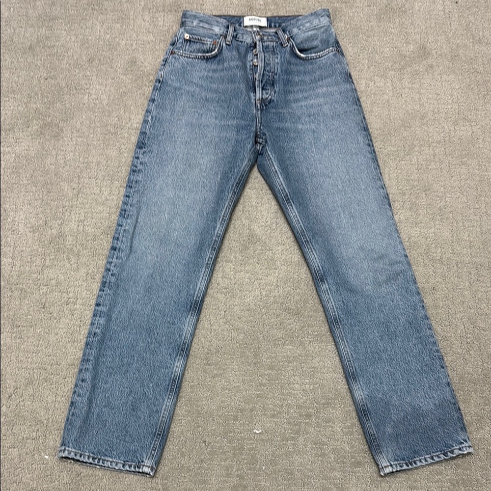 Agolde 90’d pinch Classic Blue Denim Jeans